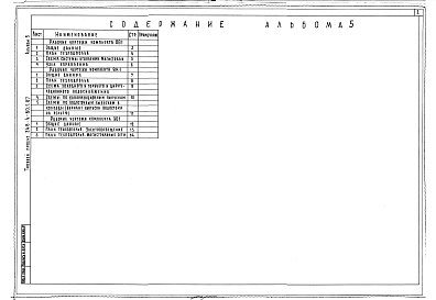 Альбом 5 Отопление и вентиляция, внутренние водопровод и канализация, электрооборудование ниже отметки 0.000