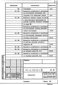 Альбом 7 Ведомости потребности в материалах
