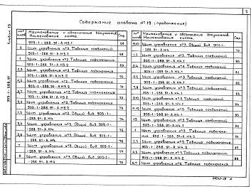 Альбом 19 Щиты управления. Задание заводу-изготовителю