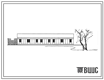 Типовой проект 183-52-51с  Одноэтажный двухквартирный жилой дом с 4-комнатными квартирами.