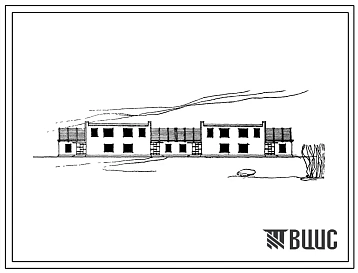 Типовой проект 144-52-36с Четырехквартирный жилой дом с трехкомнатными квартирами.