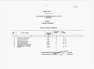Альбом 6 Заказные спецификации
