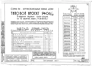 Альбом 1 Часть 0 Общая часть Раздел 0-1 Общая характеристика проекта