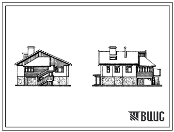 Типовой проект 181-233-2.85 1-этажный 1-квартирный 3-комнатный жилой дом (прямой, зеркальный). Для строительства во 2А климатическом подрайоне (Архангельская область).