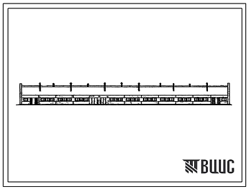 Типовой проект 231-9-7 Здание содержания основного стада и ремонтного молодняка крупного рогатого скота (учебного хозяйства сельского ПТУ).