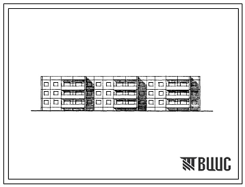 111-90-36/1 Трехэтажный трехсекционный дом на 27 квартир (однокомнатных 1Б-6; двухкомнатных 2Б-16; трехкомнатных 3Б-5) с шагом поперечных стен 3,0 и 3,6 м для строительства в IВ климатическом подрайоне Нечерноземной зоны РСФСР и II климатическом районе.