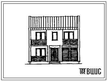 Типовой проект 144-000-894с.13.91 5-ти комнатный жилой дом на сложном рельефе (зеркальный вариант) из местных материалов для индивидуальных застройщиков в городах и поселках городского типа республики Грузия