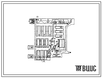 Типовой проект 819-267 Комплексы выращивания молодняка крупного рогатого скота с 10-20 дней до 8-9 месяцев на 5 и 10 тыс. голов в год.