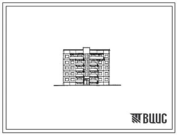 Типовой проект 90-0268.13.89 Блок-секция 5-этажная 20-квартирная рядовая 3.1.1.4 (для строительства в городе Липецке и Липецкой области)