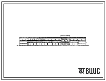 Типовой проект 272-13-76 Продовольственный магазин «Универсам» торговой площадью 1462 м2 с организацией продажи товаров в таре-оборудовании (в конструкциях ИИ-04). Для строительства в IВ климатическом подрайоне, II и III климатических районах.