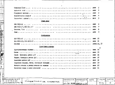 Альбом 1 Рабочие чертежи 