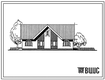 Типовой проект 188-234-14.13.87 Дом на 2 двухкомнатные квартиры. Общая площадь 130 м2 (СТЕНЫ ИЗ МОНОЛИТНОГО ЖЕЛЕЗОБЕТОНА, Перекрытия железобетонные, Одноэтажные, Для Орловской области Одноэтажные, Мансардные, Для Московской области)