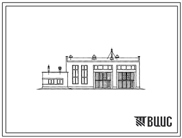 Типовой проект 407-9-12 Зарядная станция для обслуживания 10 электропогрузчиков и 10 автопогрузчиков.