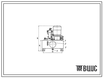 Шифр С100-АДК9699.10964.ПС  Насосная установка С100-АДК9699.10964