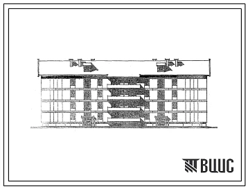 Типовой проект 113-24-78/1.2 Четырехэтажный двухсекционный жилой дом на 24 квартиры