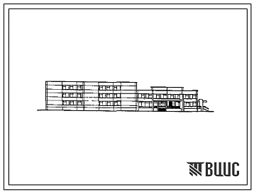 Типовой проект 222-1-467.01.86 Вариант наружных стен из трехслойных стеновых панелей для типового проекта 222-1-467.86 «Школа на 13 классов (489-504 учащихся) в конструкциях серии 1.020-1/83»