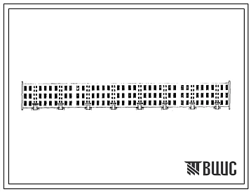 Типовой проект 1Т-395с-9/68 Трехэтажный восьмисекционный жилой дом на 48 квартир (трехкомнатных  24, четырехкомнатных  24).