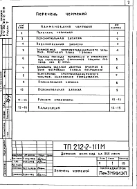 Альбом 7 Вариант двойного использования помещений 1-го этажа детского яслей-сада на 280 мест