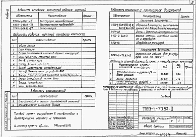 Альбом 3 Конструкции железобетонные