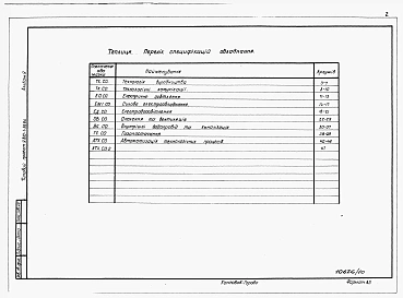 Альбом 9 ТЕПЛИЦЯ. Спеціфікації обладнання