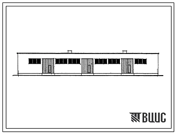 Типовой проект 817-83 Склад запасных частей и ремонтных материалов. Вариант с кирпичными стенами.