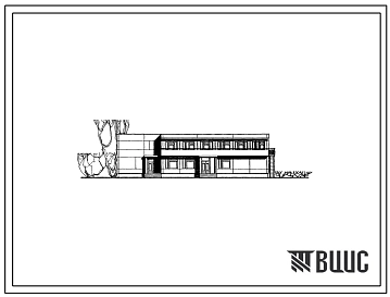 Типовой проект 281-1-157 Дом быта на 15 рабочих мест и гостиница на 15 рабочих мест.