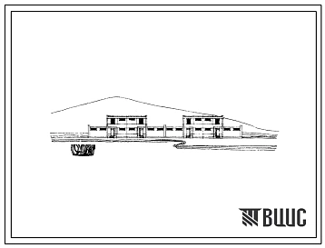 Типовой проект 141-53-48СП Двухэтажный четырехквартирный жилой дом с трехкомнатными квартирами в двух уровнях и выносными кухнями. Для строительства в 4 строительно-климатической зоне, в районах с сейсмичностях 7 баллов, на грунтах 1 и 2 типа просадочност