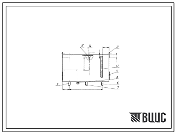 Шифр СС1000.26.05.100.00 Гидробак  СС1000.26.05.100.00