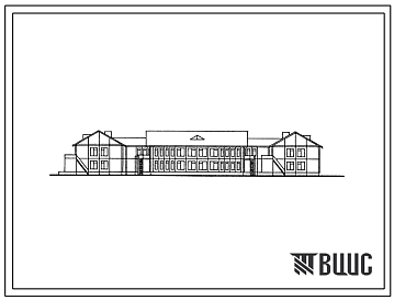 Типовой проект 211-1-430с.13.87 Детский ясли – сад на 320 мест. Для Иркутской области. Сейсмичность 7,8 баллов. Здание  двухэтажное. Каркас по серии ИИС-04.Стены из керамзитобетонных панелей по серии 1.090.1-2с.
