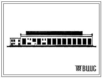 Типовой проект 816-62 Ремонтная мастерская со специализированными линиями ремонта на 400 шасси комбайнов СК-4, 1200 шасси тракторов типа МТЗ и 1600 комплектов их агрегатов в год.