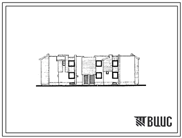 Типовой проект 114-212-3 Двухэтажный жилой дом на восемь квартир (однокомнатных 1Б — 2, двухкомнатных 2Б — 4, трехкомнатных 3Б — 2). Для строительства в районах Литовской ССР.