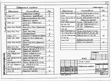 Альбом 6 Примененный из 416-7-254.87.  Вспомогательные помещения. Строительные конструкции и изделия