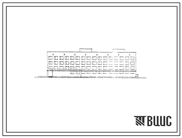 Типовой проект 284-5-12 Гостиница на 108 мест с номерами 1 и 2 категории для строительства во 2 и 3 строительно-климатических зонах.