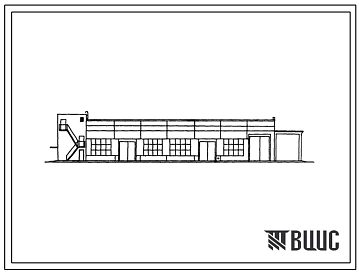 Типовой проект 816-9-16.84 Цех сборки и предпродажного обслуживания 4 тыс. единиц сельскохозяйственной техники с несущими и ограждающими железобетонными конструкциями.