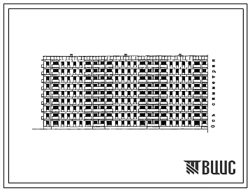 Типовой проект 1-439А-46 Девятиэтажный шестисекционный жилой дом на 216 квартир (однакомнатных-1, двухкомнатных-107, трехкомнатных-108) для строительства во 2 и3 строительно-климатических зонах.