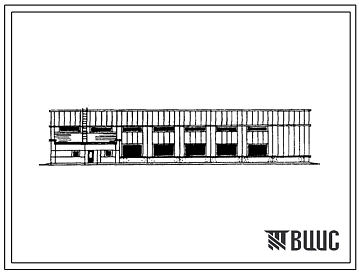 Типовой проект 816-1-84.86 Специализированный цех по ремонту зерноуборочных и специальных комбайнов на готовых агрегатах с программой 200 ремонтов в год (два варианта: в легких металлических конструкциях; в деревоклееных конструкциях)