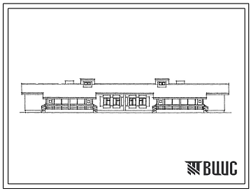 Типовой проект 184-188-17.1.87 1-этажный 4-квартирный жилой дом с 2 и 3-комнатными квартирами со стенами из мелких блоков ячеистого бетона. 2 и 3 уровни инженерного обеспечения.