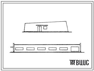 Типовой проект 810-43 Хранилище посадочного материала цветочных культур емкостью 0,5 млн. штук.