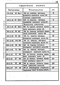 Альбом 21 Ведомости потребности в материалах. Убежище