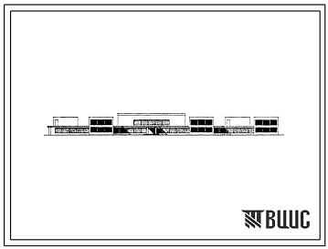 Типовой проект 222-1-67п Здание десятилетней общеобразовательной школы на 24 классных помещения (1104 учащихся) в каркасно-панельных конструкциях серии ИИ-04.Для строительства в III строительно-климатической зоне, на просадочных грунтах I типа.