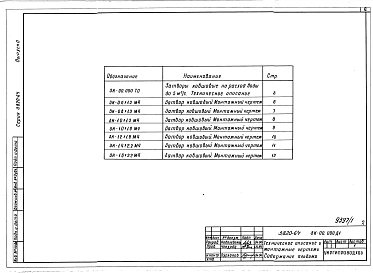 Выпуск 0 Техническое описание и монтажные чертежи