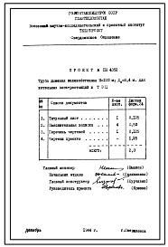 Проект ПН 4352 Труба дымовая железобетонная Н=120м; До=8,4м, для котельных электростанций и ТЭЦ