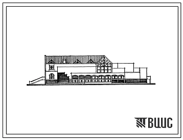 Типовой проект 294-3-61.13.91 Блок плавательного бассейна с ванной 25х8,5м и детской ванной 10х6м со стенами из кирпича для республики Беларусь