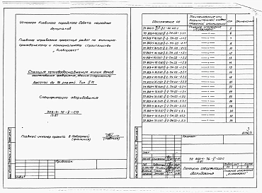 Альбом 5 Спецификации оборудования