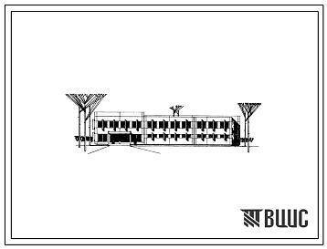 Типовой проект 232-2-39с Универсальный общественно-бытовой корпус техникумов и профтехучилищ на 480 учащихся в конструкциях серии ИИС-04