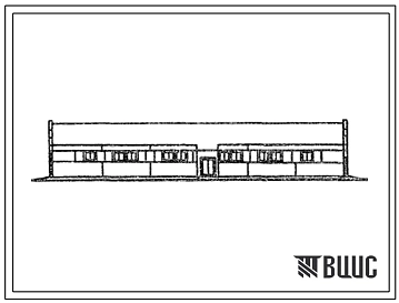 Типовой проект 804-2-22.85 Конюшня для группового содержания 80 голов племенного молодняка (стены панельные).