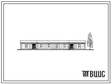 Типовой проект 183-211-14с/1 Одноэтажный двухквартирный дом с квартирами типа 5Б. Для строительства в IVА климатическом подрайоне Туркменской ССР сейсмичностью 7 и 8 баллов.
