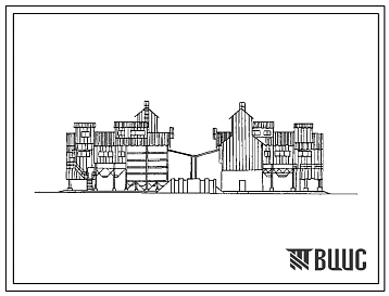 Типовой проект 812-1-83.86 Цех обработки семян производительностью 2х10 т/ч (на базе двух КЗС-25Ш и двух семяочистительных приставок СП-10А)