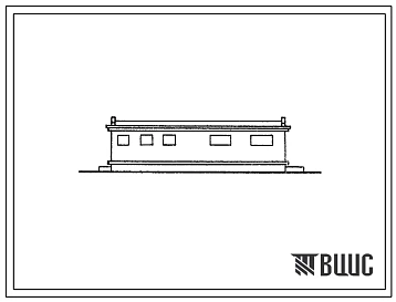 Типовой проект 816-107/74 Материально-технический склад для хозяйств, имеющих 50 тракторов