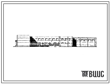 Типовой проект 222-1-364с Средняя школа на 12 классов (464 учащихся). Для строительства в 4Б и 4В климатических подрайонах Азербайджанской ССР сейсмичностью 7 и 8 баллов